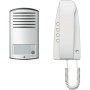 bticino 363211 sistema intercom audio Alluminio, Bianco