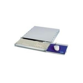 19" Tastatureinschub 1HE schwarz - ohne Tastatur (20-2870-55)