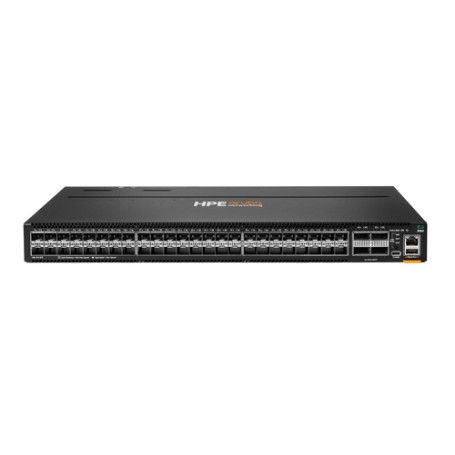 HPE Aruba Networking CX 8100 48x10G SFP+ 4x40/100G QSFP28 FB Airflow 3Fan 2AC PSU Switch Bdl (R9W90A)