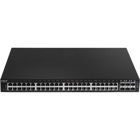 Edimax Pro IGS-5654PLX - Switch - Industrie, Überwachung, VLAN, PoE+, Web, Smart - Smart - 48 x 10/100/1000 (PoE+) + 6 x SFP+ (