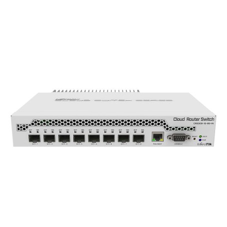 Mikrotik CRS309-1G-8S+ Gestito Gigabit Ethernet (10/100/1000) Supporto Power over Ethernet (PoE) Bianco (CRS309-1G-8S+IN)