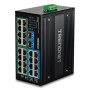 Trendnet TI-PG262 switch di rete Non gestito Gigabit Ethernet (10/100/1000) Supporto Power over Ethernet (PoE) Nero
