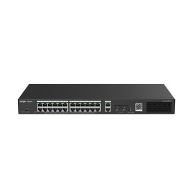 Ruijie Networks RG-ES228GS-P switch di rete Gestito Gigabit Ethernet (10/100/1000) Supporto Power over Ethernet (PoE) Nero