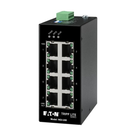 Tripp Lite NGI-U08 switch di rete Non gestito Gigabit Ethernet (10/100/1000) Nero