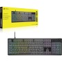 Corsair CH-9226D65-DE tastiera Gaming USB QWERTZ Tedesco Grigio