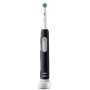 Oral-B Pro 1 Cross Action Adulto Spazzolino rotante-oscillante Nero (8001090914170)