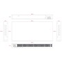 Lanview LVN-1UMOUNT-48PORT-2SFP-1G non classificato