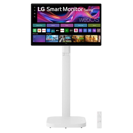 LG Swing 32U889SA Schermo Personale 32" 4K Touch, base con rotelle, webOS (32U889SA-W.AEU)