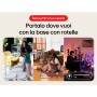 LG Swing 32U889SA Schermo Personale 32" 4K Touch, base con rotelle, webOS (32U889SA-W.AEU)