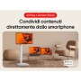 LG Swing 32U889SA Schermo Personale 32" 4K Touch, base con rotelle, webOS (32U889SA-W.AEU)