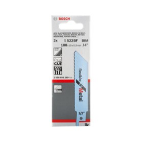 Bosch S 522 EF Lama per seghetto alternativo Bimetallo 5 pz (2608656012)