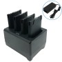 UNITECH 4-slot battery charger cradle (5100-900034G)