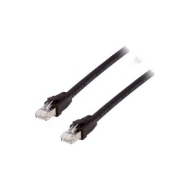Equip 608050 cavo di rete Nero 1 m Cat8.1 S/FTP (S-STP) (625427)
