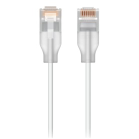 Ubiquiti UACC-Cable-Patch-EL-3M-W cavo di rete Translucent, Bianco Cat6 (UACC-CABLE-PATCH-EL-3M-W)
