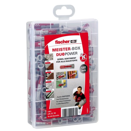Fischer Meister-Box DUOPOWER 132 pz Tassello di espansione (535971)