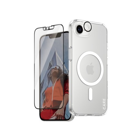 PanzerGlass CARE Flagship 3-in-1 Bundle iPhone SE (2025) Pellicola proteggischermo trasparente Apple 1 pz (CRNCHNUG29845)