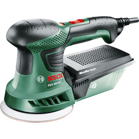 Bosch PEX 300 AE Levigatrice orbitale 24000 OPM Nero, Verde 270 W (0.603.3A3.000)