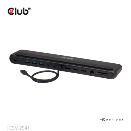 CLUB3D CSV-2541 replicatore di porte e docking station per laptop Dock