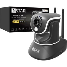 INSTAR IN-8815 4K schwarz - LAN PoE WLAN Version (18005)