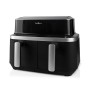 Nedis KAAF320BK friggitrice Doppia 4,2 L Indipendente 2600 W Friggitrice ad aria calda Nero