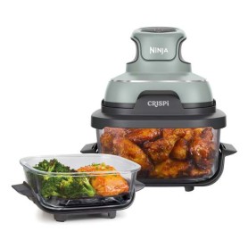 Ninja CRISPi Singolo 3,8 L 1700 W Friggitrice ad aria calda Verde, Grigio, Trasparente (FN101EUSG)
