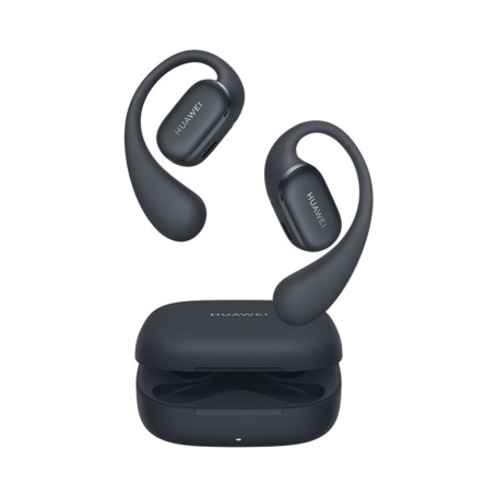 Huawei FreeArc. Cuffie open-ear impermeabili IP57 e compatibili con iOS, Android e Windows. Colore nero. (55038108)