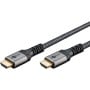 Goobay 64995 cavo HDMI 3 m HDMI tipo A (Standard) Nero, Argento