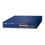PLANET IPv6/IPv4, 8-Port Gestito L2/L4 Gigabit Ethernet (10/100/1000) Supporto Power over Ethernet (PoE) 1U Blu (GS-4210-8UP2S)