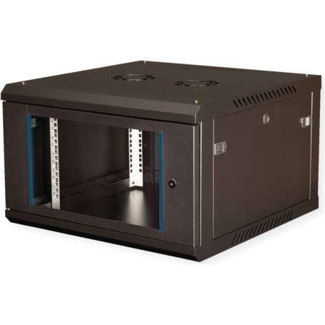 VALUE 19-Zoll Wandgehäuse 600x600mm schwarz Bausatz - Wandgehäuse (26.99.0828)