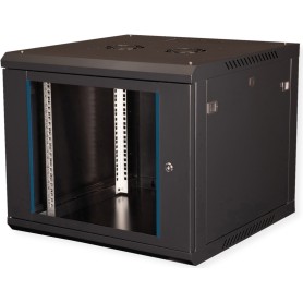 VALUE 19-Zoll Wandgehäuse 600x600mm schwarz Bausatz - Wandgehäuse (26.99.0829)