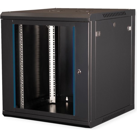 VALUE 19-Zoll Wandgehäuse 600x600mm schwarz Bausatz - Wandgehäuse (26.99.0830)