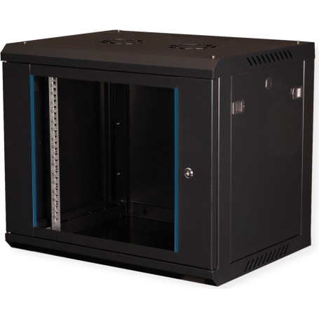 VALUE 19-Zoll Wandgehäuse 600x450mm schwarz Bausatz - Wandgehäuse (26.99.0824)