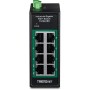 Trendnet TI-PGLC80 switch di rete Non gestito Gigabit Ethernet (10/100/1000) Supporto Power over Ethernet (PoE) Nero