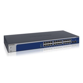 NETGEAR XS724EM Gestito L2 10G Ethernet (100/1000/10000) 1U Blu, Grigio (XS724EM-200EUS)