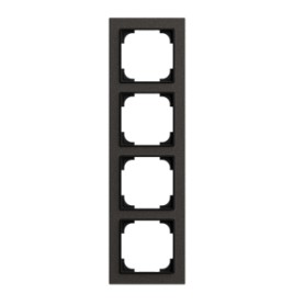Busch-Jaeger 2CKA001754A4900 Placca copripresa e copri interruttori Nero