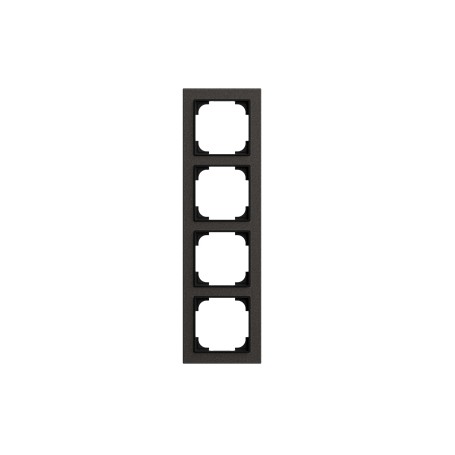 Busch-Jaeger 2CKA001754A4900 Placca copripresa e copri interruttori Nero