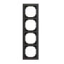 Busch-Jaeger 2CKA001754A4900 Placca copripresa e copri interruttori Nero