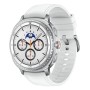 Samsung SM-L505FZWAEUB smartwatch e orologio sportivo 3,3 cm (1.3") AMOLED 46 mm Digitale 438 x 438 Pixel Touch screen 4G Argent
