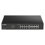 D-Link DGS-1100-16V2 switch di rete Gestito Gigabit Ethernet (10/100/1000) Nero (DGS-1100-16V2)