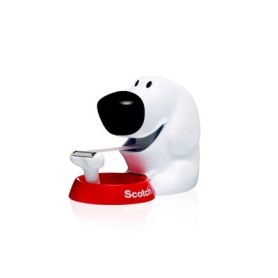 Scotch C31 dispenser nastro adesivo Nero, Rosso, Bianco (88544)
