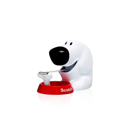Scotch C31 dispenser nastro adesivo Nero, Rosso, Bianco (88544)