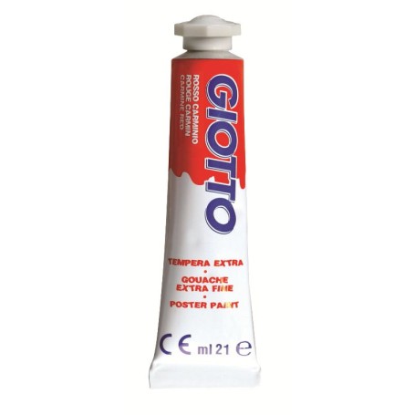 FILA Tubo Tempera Giotto 21Ml Rosso Carminio (355009)