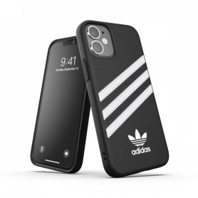 Adidas 3-Stripes custodia per cellulare 13,7 cm (5.4") Cover Nero, Bianco (42229)