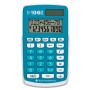Texas Instruments TI-106 II calcolatrice Desktop Calcolatrice di base Turchese, Bianco (TI 106-II)