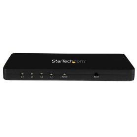 StarTech.com Sdoppiatore Splitter HDMI 4k 30hz 1x4 porte con custodia in alluminio (ST124HD4K) StarTech.com Sdoppiatore Splitter HDMI 4k 30hz 1x4 porte con custodia in alluminio (ST124HD4K)