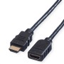 Value 11.99.5575 cavo HDMI 2 m HDMI tipo A (Standard) Nero (RO11.99.5575)