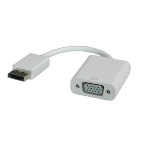ROLINE DisplayPort-VGA Adapter, M/F VGA (D-Sub) Bianco (RO12.03.3135) ROLINE DisplayPort-VGA Adapter, M/F VGA (D-Sub) Bianco (RO12.03.3135)