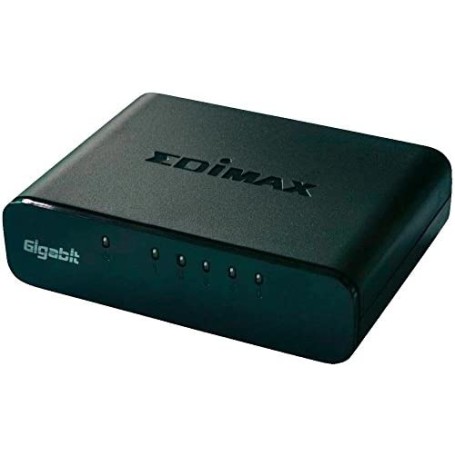 Edimax ES-5500G V3 switch di rete Non gestito Gigabit Ethernet (10/100/1000) Nero (ES-5500G V3)
