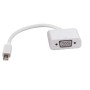 ROLINE Mini DisplayPort-VGA Adapter, v1.2, Mini DP M - VGA F white Bianco (RO12.03.3140)