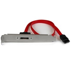 StarTech.com Adattatore su Staffa SATA a eSATA - Scheda Serial ATA ad eSATA ad 1 porta con cavo da 45 cm (ESATAPLT18IN) StarTech.com Adattatore su Staffa SATA a eSATA - Scheda Serial ATA ad eSATA ad 1 porta con cavo da 45 cm (ESATAPLT18IN)